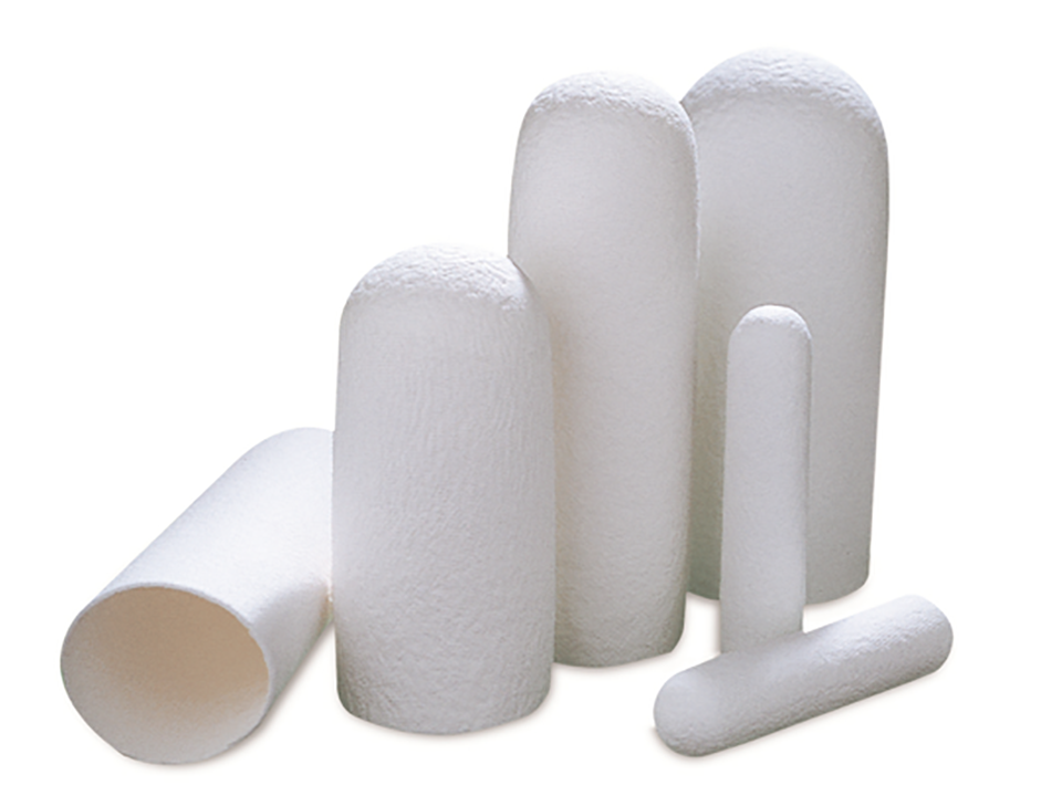 High Purity Glass Soxhlet Extraction Thimble, Tapered, 25 × 90 mm (25 pcs)