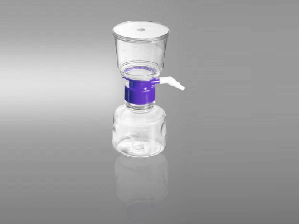 Vaccum Filter 500ml,PES,0.22um, sterilized 12cs