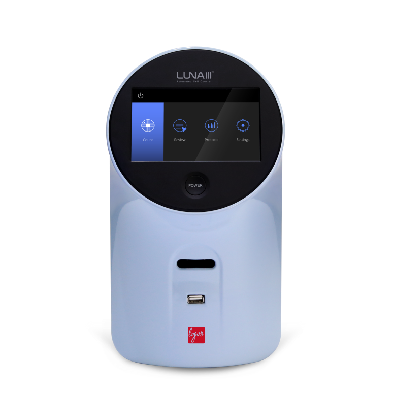 Luna III aoutomated cell counter, סופר תאים אוטומטי,