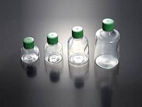 Solution Bottles 150ml, Green cap,Sterilized (1/pkg, 24/cs)