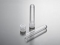 Round-Bottom Tubes with Dual-position Cap 14ml, PP 17.5mm diameter, Dnase/Rnase-free,25/bag, 500/cs